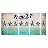 Kentucky Unbridled Spirit Cut License Plate Strips (Set of 8) Star Fish