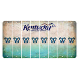 Kentucky Unbridled Spirit Cut License Plate Strips (Set of 8) Engine