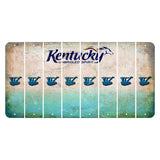 Kentucky Unbridled Spirit Cut License Plate Strips (Set of 8) Sloth