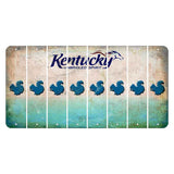 Kentucky Unbridled Spirit Cut License Plate Strips (Set of 8) Squirrel