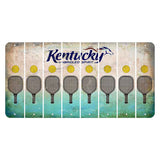 Kentucky Unbridled Spirit Cut License Plate Strips (Set of 8) Pickleball