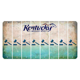 Kentucky Unbridled Spirit Cut License Plate Strips (Set of 8) Gavel