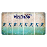 Kentucky Unbridled Spirit Cut License Plate Strips (Set of 8) Soldier - Running