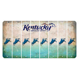 Kentucky Unbridled Spirit Cut License Plate Strips (Set of 8) Bull Rider