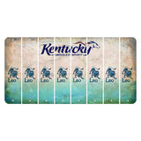 Kentucky Unbridled Spirit Cut License Plate Strips (Set of 8) Zodiac Sign - Leo