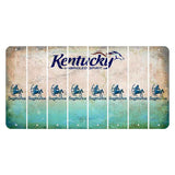 Kentucky Unbridled Spirit Cut License Plate Strips (Set of 8) Zodiac Sign - Sagittarius