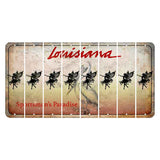 Louisiana Pelican Cut License Plate Strips (Set of 8) Fairy