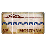 Montana Centennial Cut License Plate Strips (Set of 8) X Controller