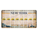 New York Excelsior Cut License Plate Strips (Set of 8) Dozer