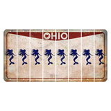 Ohio Pride Cut License Plate Strips (Set of 8) Mermaid