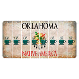 Oklahoma Osage Nation Cut License Plate Strips (Set of 8) Coffee Mug