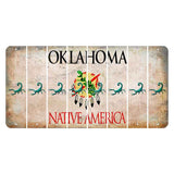Oklahoma Osage Nation Cut License Plate Strips (Set of 8) Scorpion