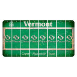 Vermont Green Mountain State Cut License Plate Strips (Set of 8) Zodiac Sign - Pisces