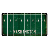 Washington Green Cut License Plate Strips (Set of 8) Apostrophe