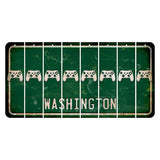 Washington Green Cut License Plate Strips (Set of 8) X Controller