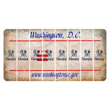 Washington DC.gov Cut License Plate Strips (Set of 8) Zodiac Sign - Gemini