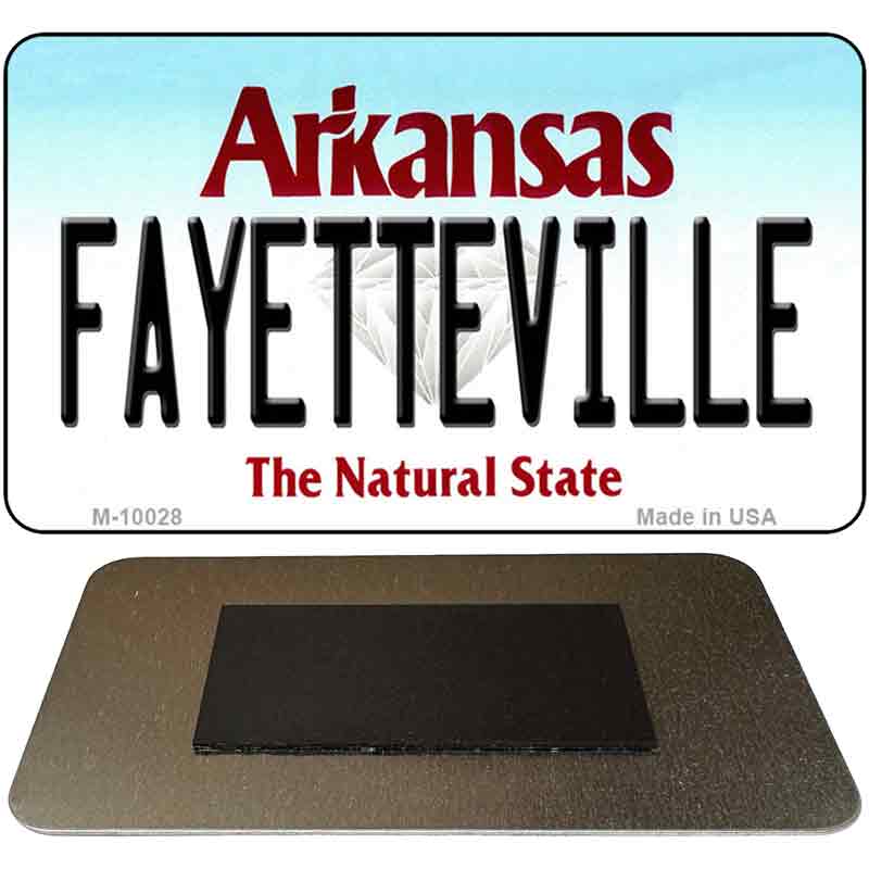 Fayetteville Arkansas State Magnet Novelty M-10028