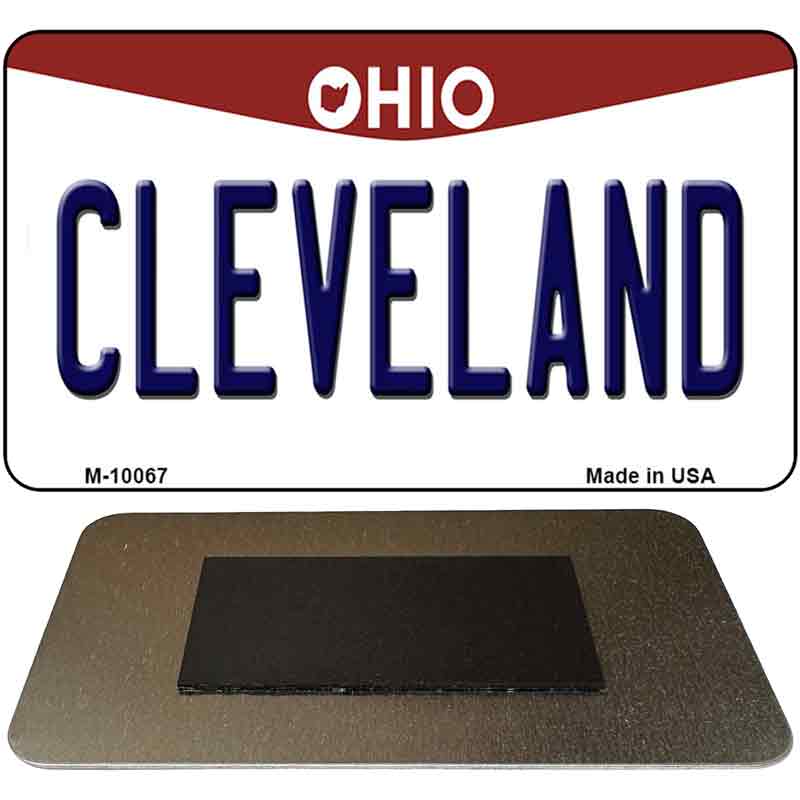 Cleveland Ohio State License Plate Tag Magnet M-10067