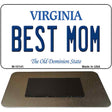 Best Mom Virginia State License Plate Tag Magnet M-10141