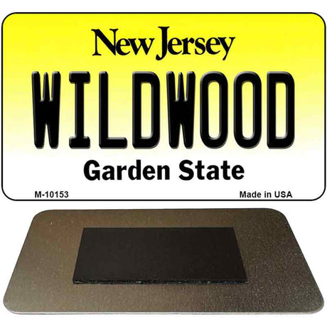 Wildwood New Jersey State License Plate Tag Magnet M-10153