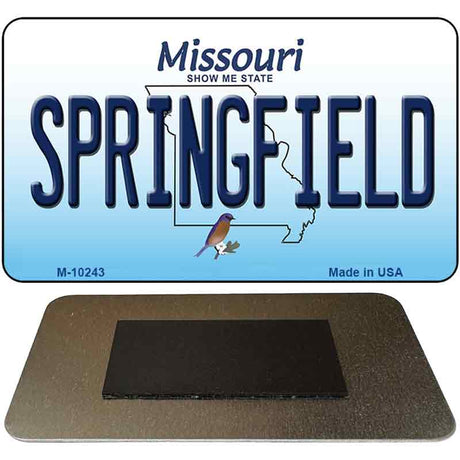 Springfield Missouri State License Plate Tag Magnet M-10243