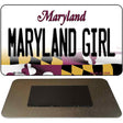 Maryland Girl Maryland State License Plate Tag Magnet M-10478
