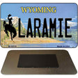 Laramie Wyoming State License Plate Tag Magnet M-10519