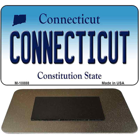 Connecticut State License Plate Tag Magnet M-10888