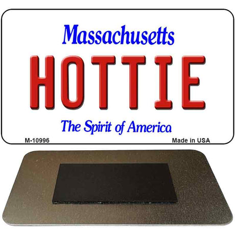Hottie Massachusetts State License Plate Tag Magnet M-10996