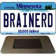 Brainerd Minnesota State License Plate Tag Novelty Magnet M-11045