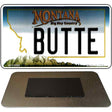 Butte Montana State License Plate Tag Novelty Magnet M-11096