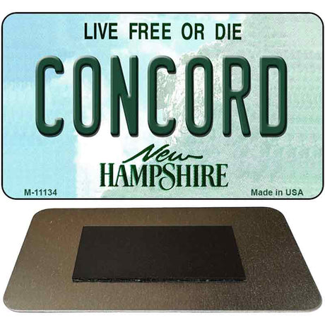 Concord New Hampshire State License Plate Tag Magnet M-11134