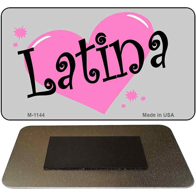 Latina Novelty Metal Magnet M-1144