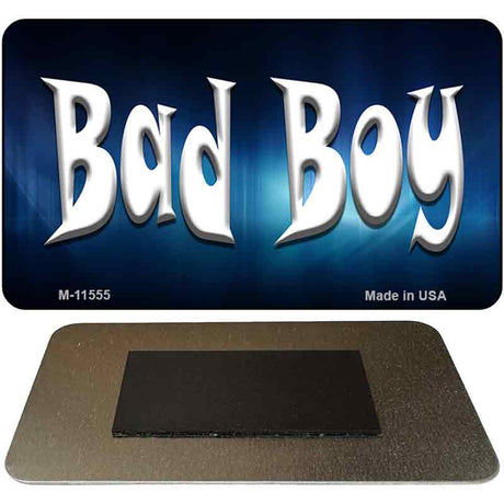 Bad Boy Novelty Metal Magnet M-11555 3.5" x 2" Magnet (M)
