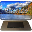 Wisconsin Colorful Lake Magnet M-11640
