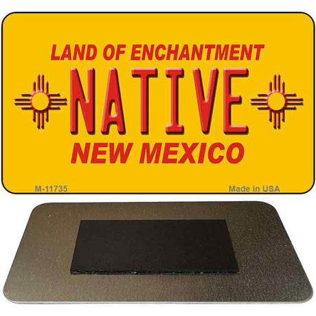 Native New Mexico Yellow State Magnet M-11735