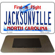 Jacksonville North Carolina Novelty Metal Magnet M-11832