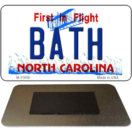 Bath North Carolina Novelty Metal Magnet M-11856