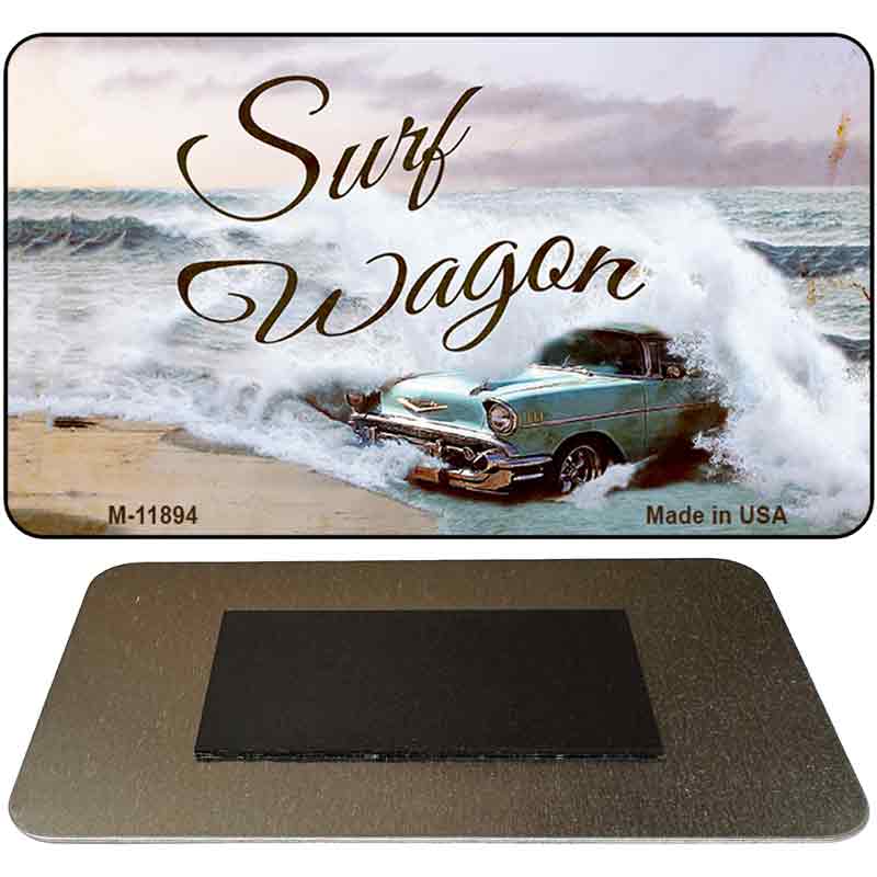 Surf Wagon Fridge Magnet | Smart Blonde