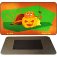Pumpkin Kitty Novelty Metal Magnet M-12048