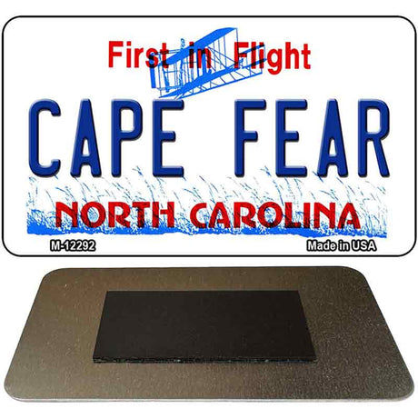 North Carolina Cape Fear Novelty Metal Magnet M-12292