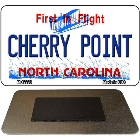 North Carolina Cherry Point Novelty Metal Magnet M-12293