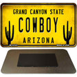 Arizona Cowboy Novelty Metal Magnet M-12322