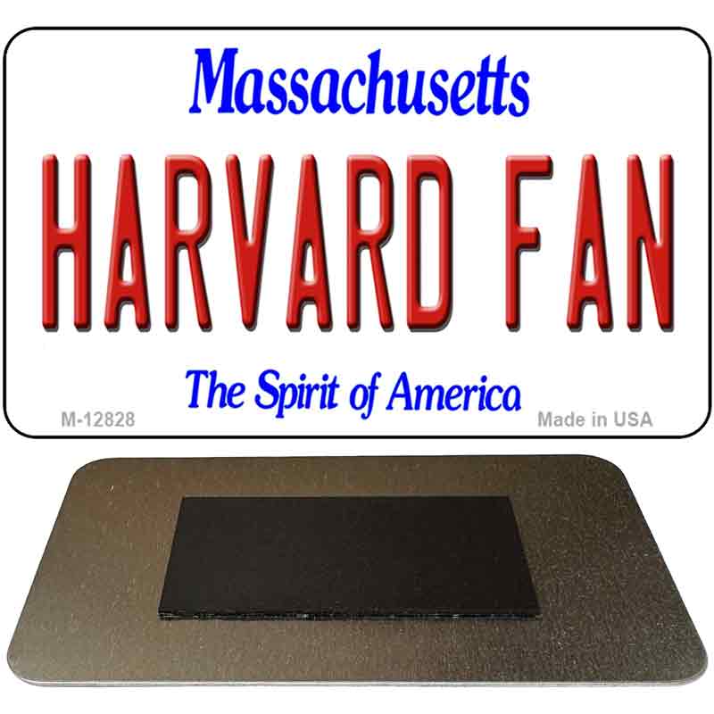 Harvard Fan Novelty Metal Magnet M-12828