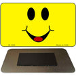 Happy Smiley Novelty Metal Magnet M-1299 3.5" x 2" Magnet (M)