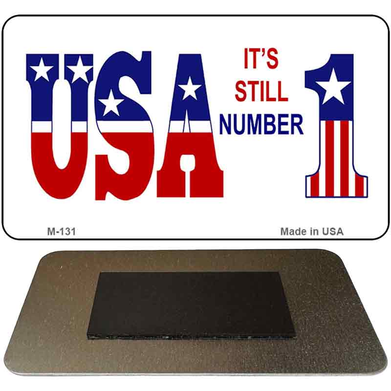 USA Still 1 Novelty Metal Magnet M-131