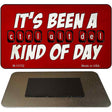 Ctrl Alt Del Day Novelty Metal Magnet Tag M-13752 3.5" x 2" Magnet (M)