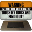 Dont Touch My Truck Novelty Metal Magnet Tag M-13766 3.5" x 2" Magnet (M)