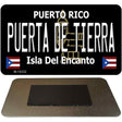 Puerta De Tierra Puerto Rico Black Novelty Metal Magnet