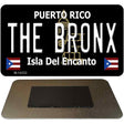 The Bronx Puerto Rico Black Novelty Metal Magnet